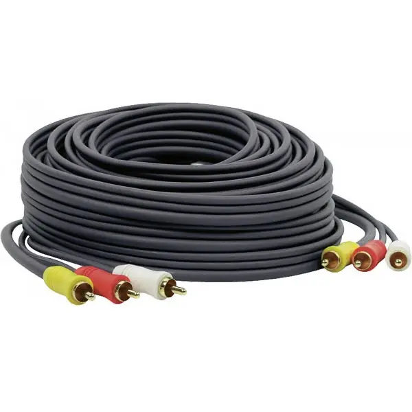 Caratec Cinch Audio-/ Videoleitung, 10 mtr. Mega-Angebot