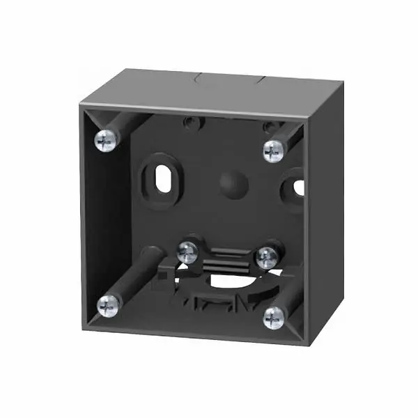 Meistverkauft Berker Aufbaugehäuse hoch mit Zugentlastung, 59,5 x 59,5 x 41 mm, anthrazit