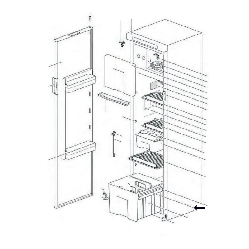 Beliebt Thetford Führung Gemüsefach für Kühlschrank N3142/N4142 (Nr. 691122)