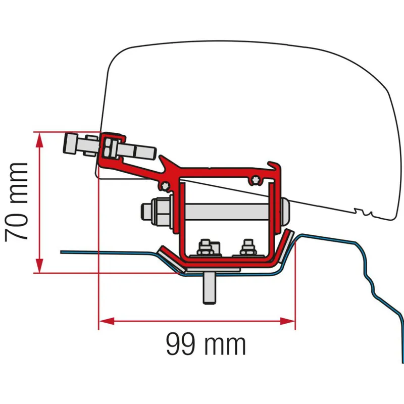Angebot Fiamma Kit F40 für Renault Trafic L2 ab 2014
