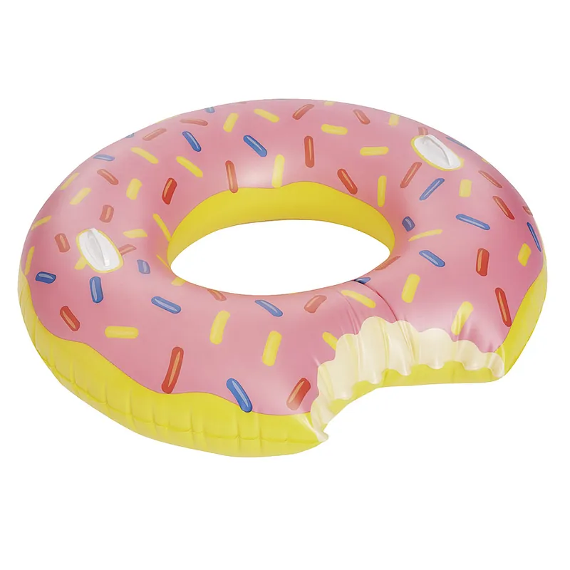 Wochenendangebot Happy People Schwimmring Donut XXL mit Handgriff, bunt