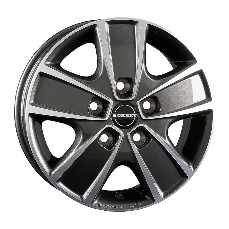 Borbet Leichtmetallfelge Fiat Ducato Maxi mistral anthracite 16 Zoll, 1600 kg Bestseller