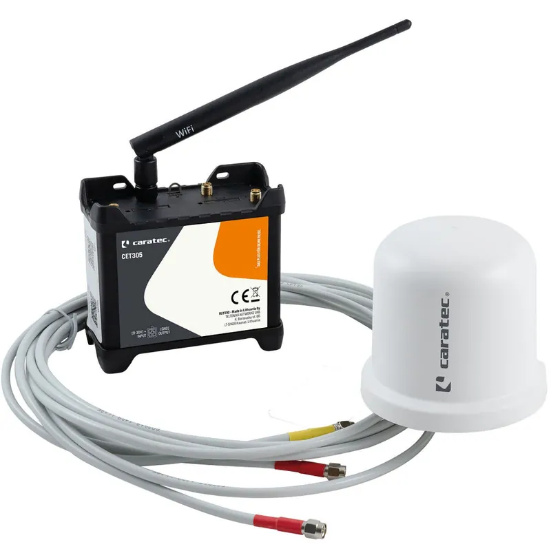Direktkauf Caratec LTE/WiFi-Routerset Electronics CET300R, weiß