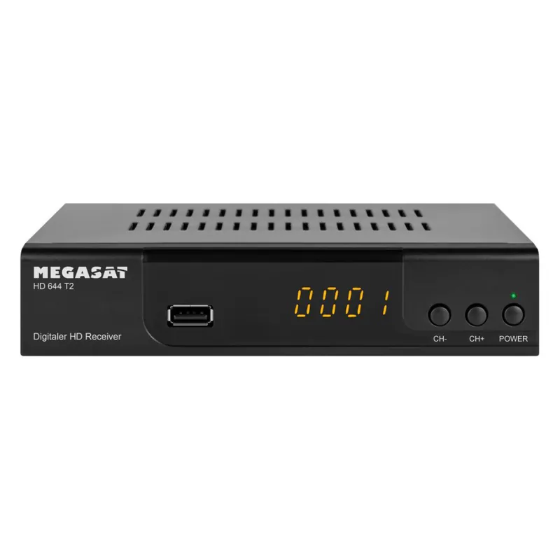 Megasat DVB-T-Receiver HD 644 T2, 12 / 230 Volt Must-Have