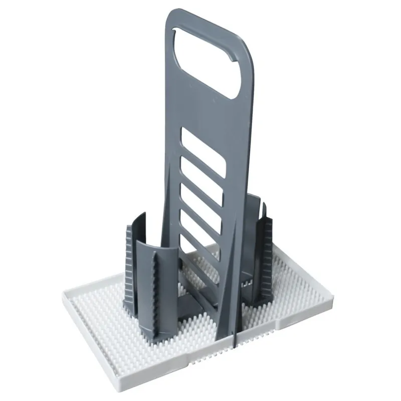 Heißes Angebot Purvario Flaschenhalter Multi Tray OELE hellgrau-dunkelgrau