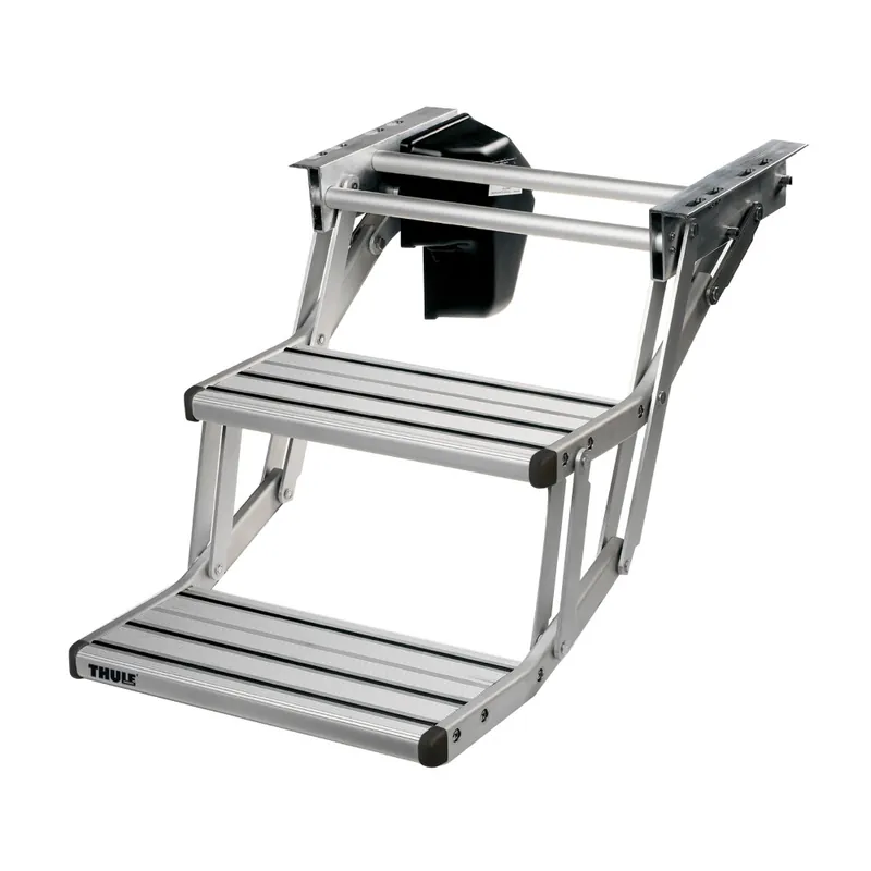 Zertifiziert Thule Double Step electric 12 Volt 380 Alu