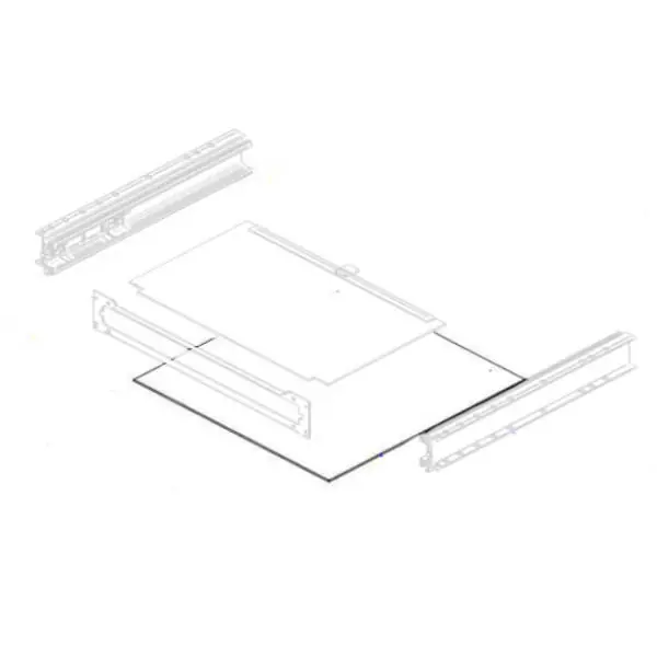 Zertifiziert Thule Gehäuseplatte unten Slide-Out Step 550 V18 (Nr. 1500603392)