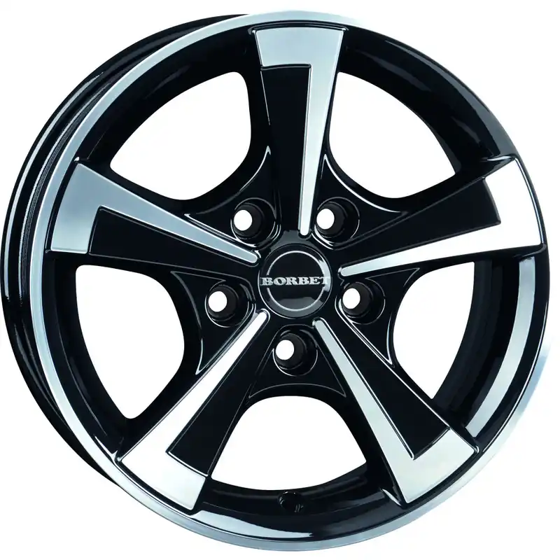 Borbet Alufelge CWT, black polished glossy, 15 Zoll für Wohnwagen Jetzt Kaufen