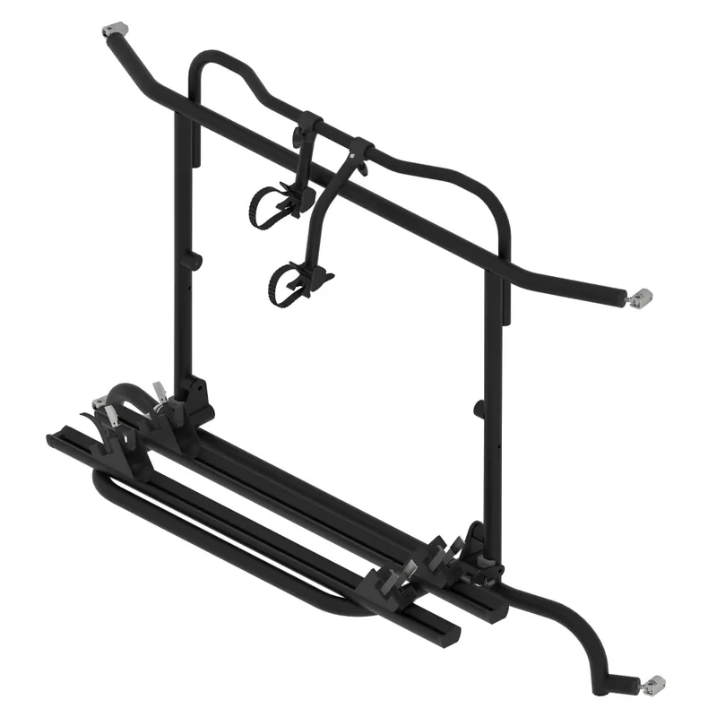 EuroCarry Scharnier-Fahrradträger Renault Master ab 2010, schwarz für 2 Räder Sonderaktion
