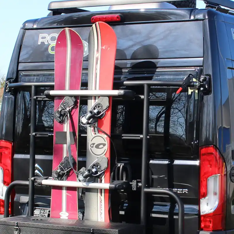 Schneller Versand EuroCarry Ski/Snowboard-Kit für Adventure Rack für 4 Paar Ski oder 2 Snowboard