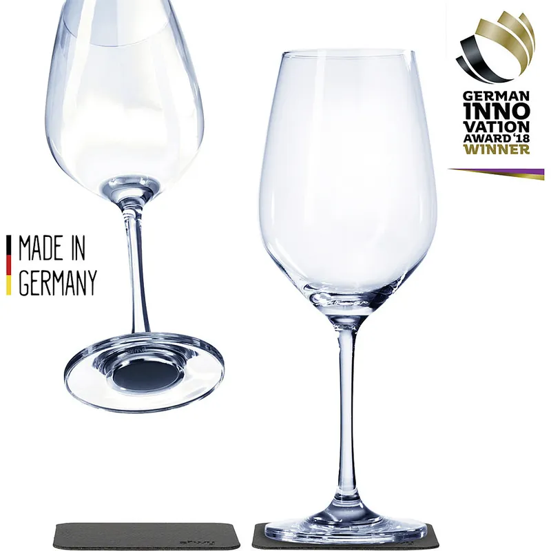 Silwy Magnet-Kristallgläser Wein 250 ml, 2er-Set Geprüft