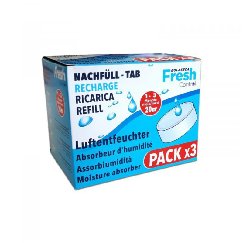 Sofort Bestellen Luftentfeuchter Nachfülltabs 3-er Pack