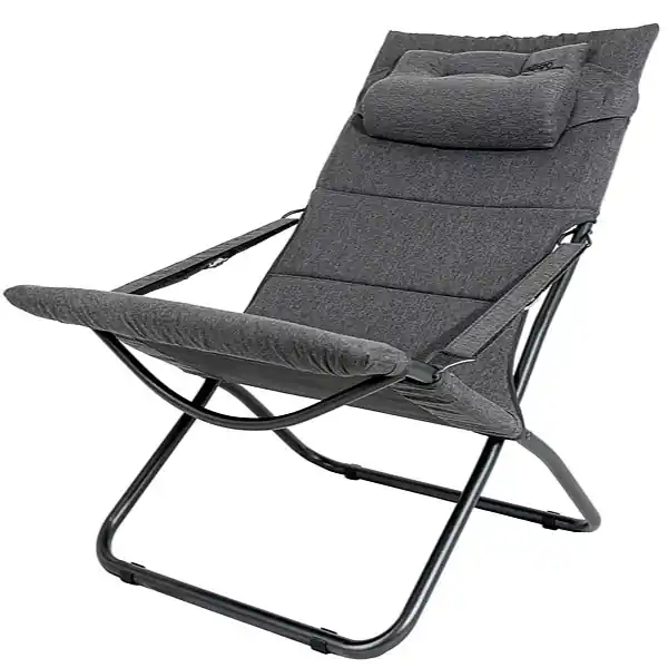 Crespo Stuhl Lounger Tex-Supreme, grau Sonderaktion