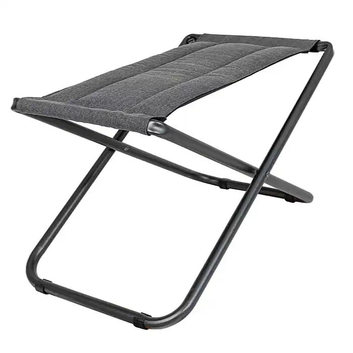 Garantierte Lieferung Crespo Beinauflage Lounger Tex-Spreme, grau