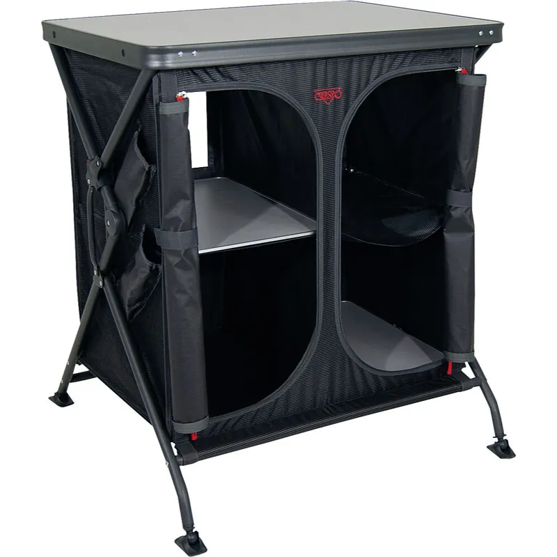 Crespo Cabinets Küchenschrank, schwarz Highlight