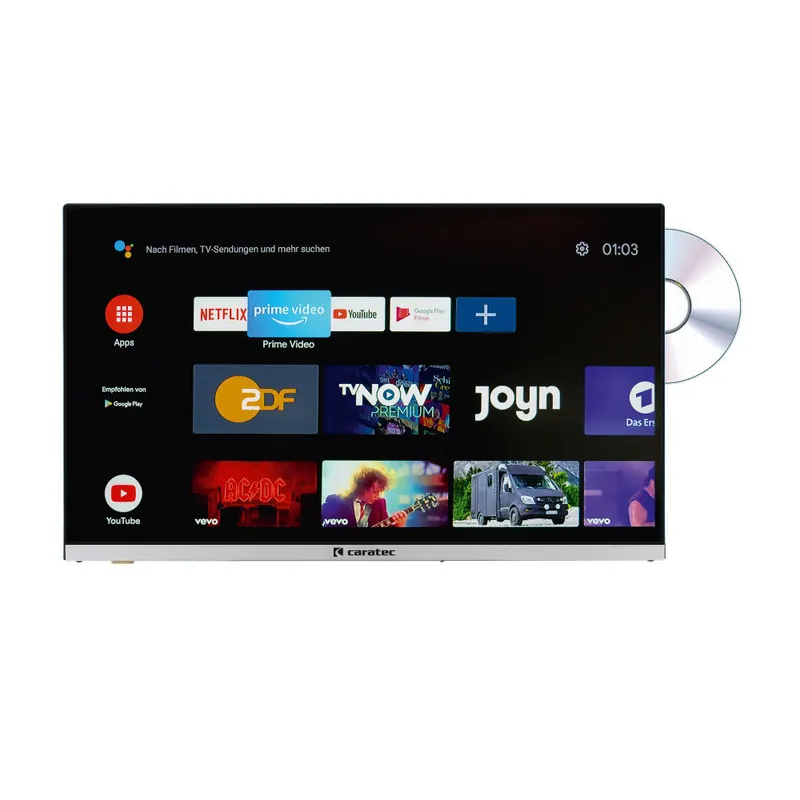Caratec LED TV Vision Exclusive CAV240X-DB.SB Smart TV Bundle - 24 Zoll B-Ware Direktkauf