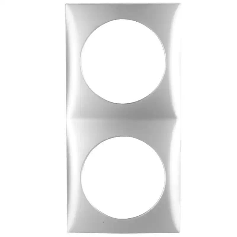 Berker Integro Flow Rahmen 2-fach, chrom matt Echt