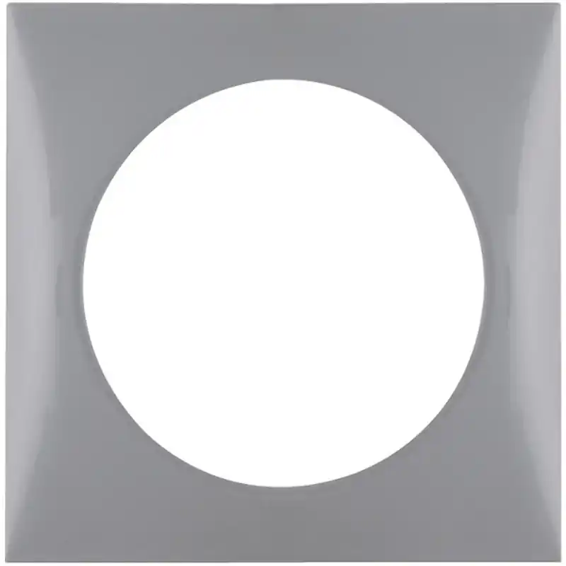 Berker Integro Flow Rahmen 1-fach, grau Letzte Chance
