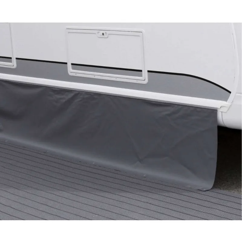Hindermann Bodenschürze Standard dunkelgrau, Höhe 75 cm, Länge 7,00 m Markenprodukt