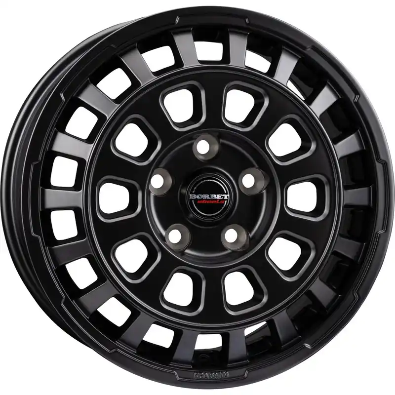 Borbet Alufelge CW7, 18 Zoll Fiat Ducato black matt, Heavy Chassis Neu