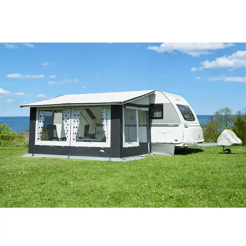 Begrenztes Angebot DWT Vorzelt Juwel 4 Seasons Gr. 4 - 410 x 240 cm, mittig einziehbar