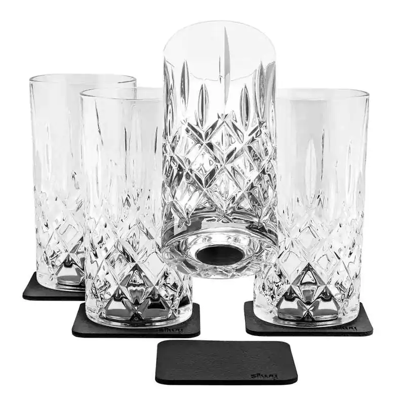 Sonderaktion Silwy Magnet-Kristallglas Longdrink Set 300 ml, 4er-Set