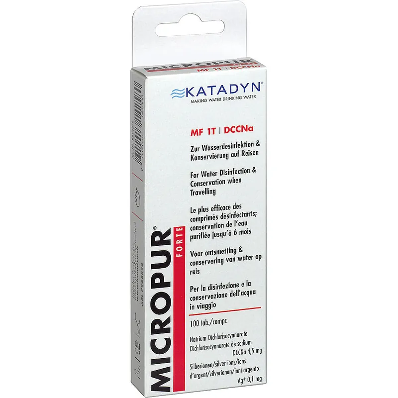 Katadyn Micropur Forte Tabletten MF 1T, 100 Stück Direkt Vom Hersteller