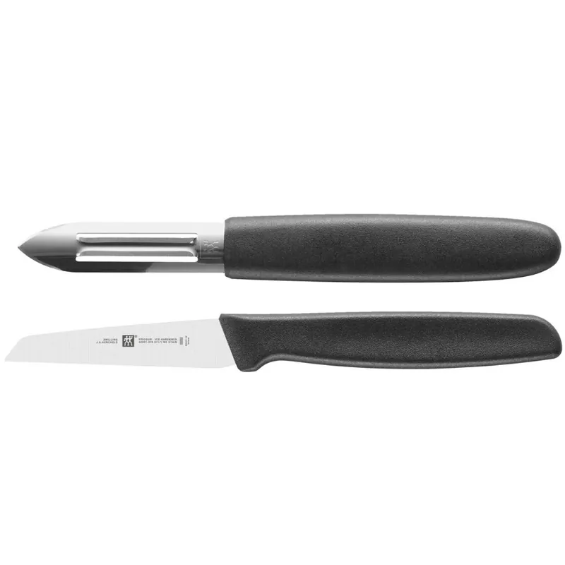Zwilling Messerset Twin Grip 2-teilig, schwarz Sichere Zahlung