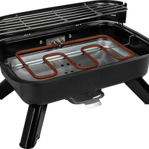 Princess Hybridgrill Elektro- und Holzkohlegrill Knallerangebot