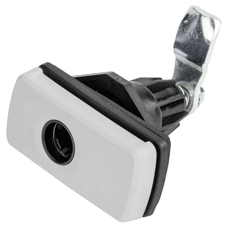 Sichere Zahlung STS Klappenschloss Slim Line mit Kompressionsverschluss, STS/Zadi, FIat Bianco