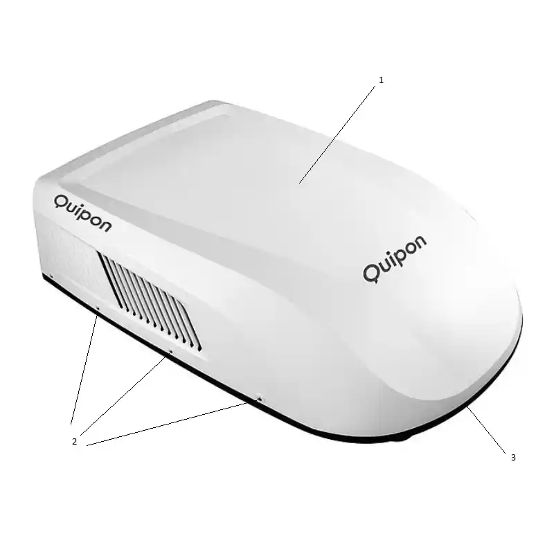 Quipon Gehäusebasis Ausseneinheit zu Dachklimaanlage Air 2600 Mega-Angebot