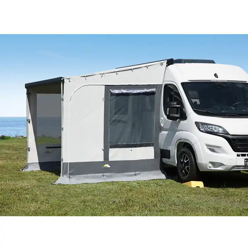 Abverkauf DWT Seitenwand It´s Holiday für Dachmarkise Größe L-Vans (230-250 cm)