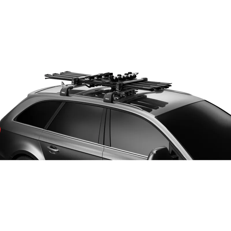 Begrenztes Angebot Thule SnowPack 7324 für 4 Paar Skier oder 2 Snowboards, 28 kg Tragfähigkeit