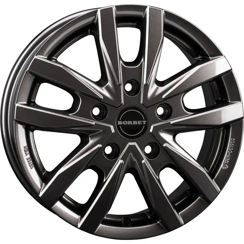 Preiswert Borbet Alufelge CW5, Ducato, mistral anthracite glossy, Light Chassis