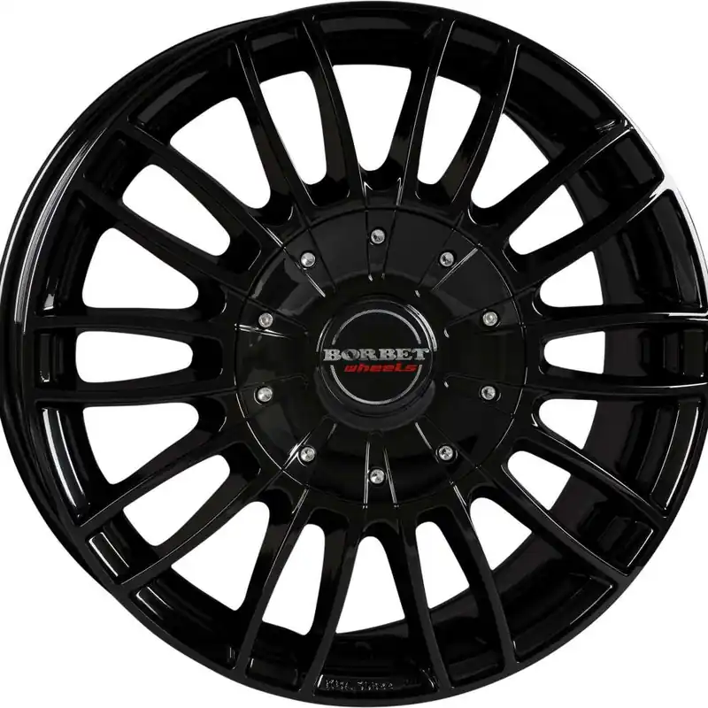 Sichere Zahlung Borbet Alufelge CW3, Ducato, black glossy, Heavy Chassis