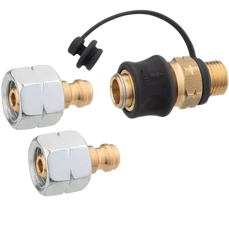 Ausverkauf GOK Steckkupplung Set Typ SKU-QR, G 1/4 LH-KN x G 1/4 LH-ÜM (2 Stck.)