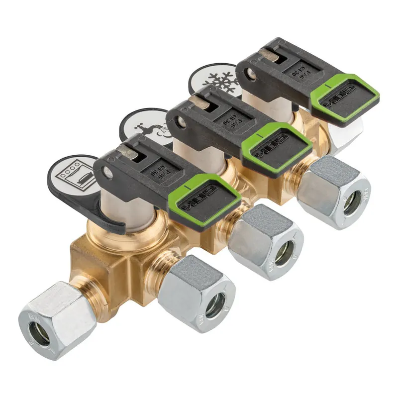 Aktuell GOK Verteilerblock KSV-AB kurz 3 Abgänge, 10 mm