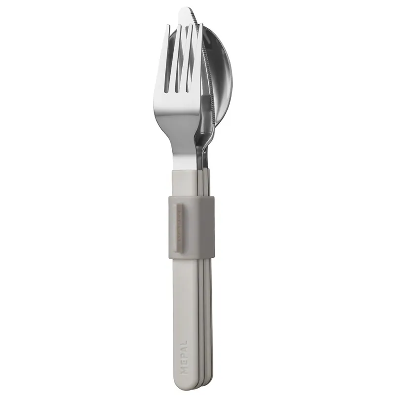 Mepal Besteckset Silueta 3-teilig, nordic white Neue Kollektion