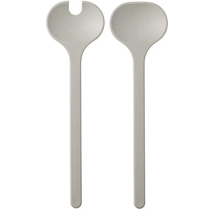 Mepal Salatbesteck Silueta 2-teilig, nordic white Preisreduziert