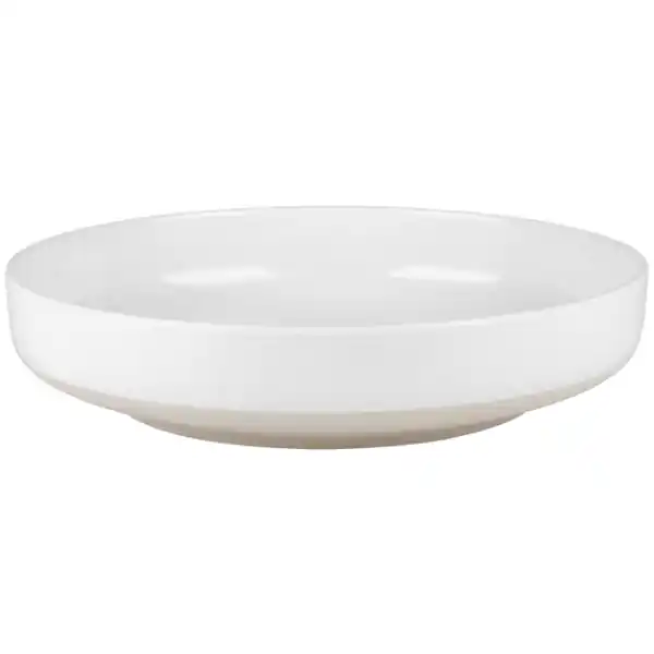 Brunner Suppenteller Odette 23 cm, weiß/grau Wochenendangebot