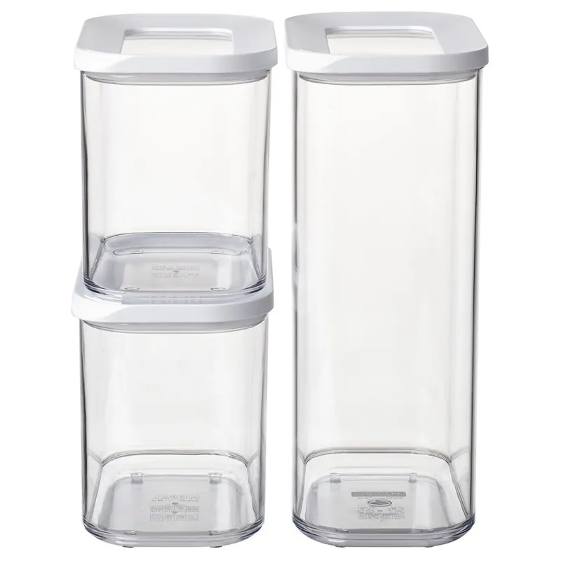Mepal Starter-Set Vorratsdose Modula 3-teilig, weiß Aktuell