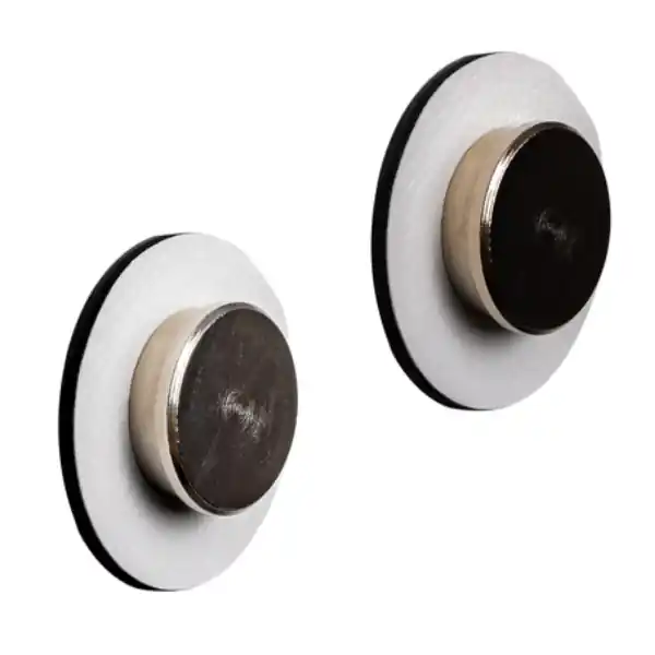 Echt Silwy Magnet-Pins Smart, weiß