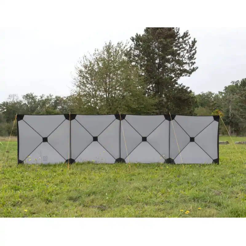 Reimo Tent Windschutz Smögen grau, 500 x 125 cm Preisreduziert