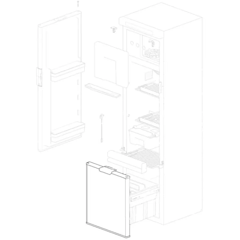 Begrenztes Angebot Thetford Schubfach 464 x 412 mm zu Kühlschrank N3141/N4141 (Nr. 69052127R)