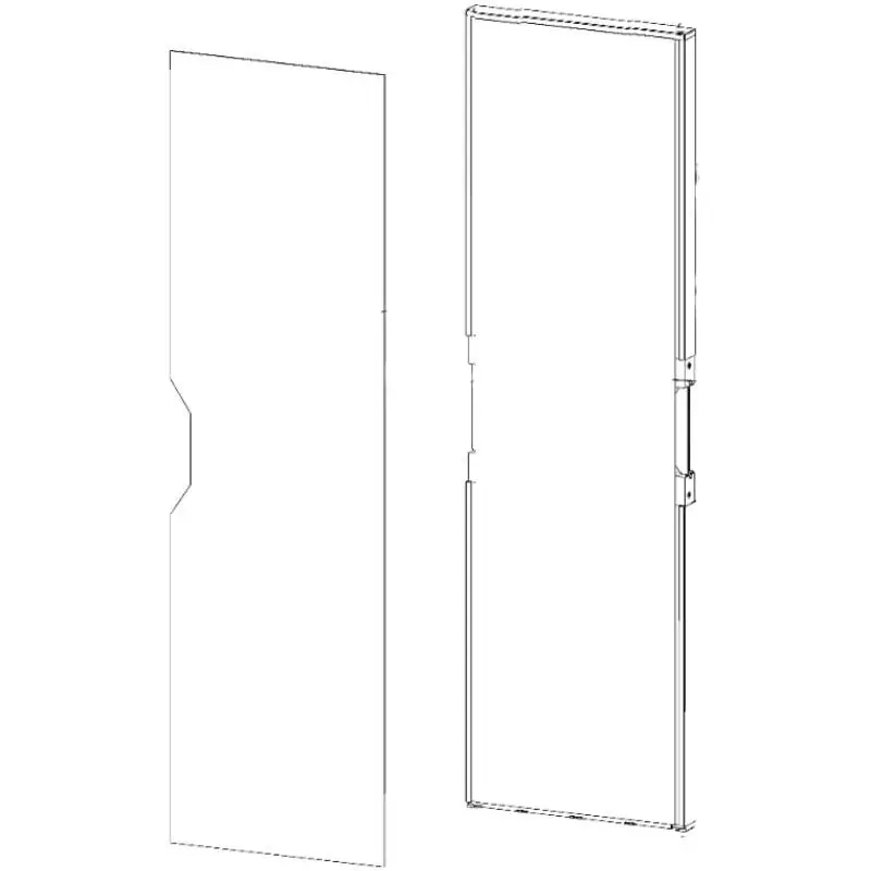Abverkauf Thetford Tür inkl. Dekorplatte zu Kühlschrank T2138 (Nr. 692793)