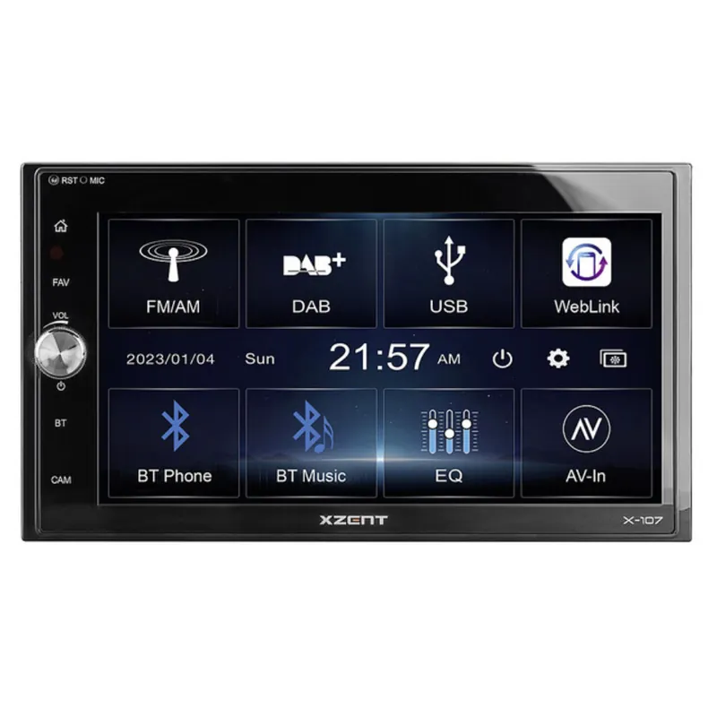 Zenec Infotainer X-107 2-DIN, 6,75 Zoll Display Direkt Vom Hersteller