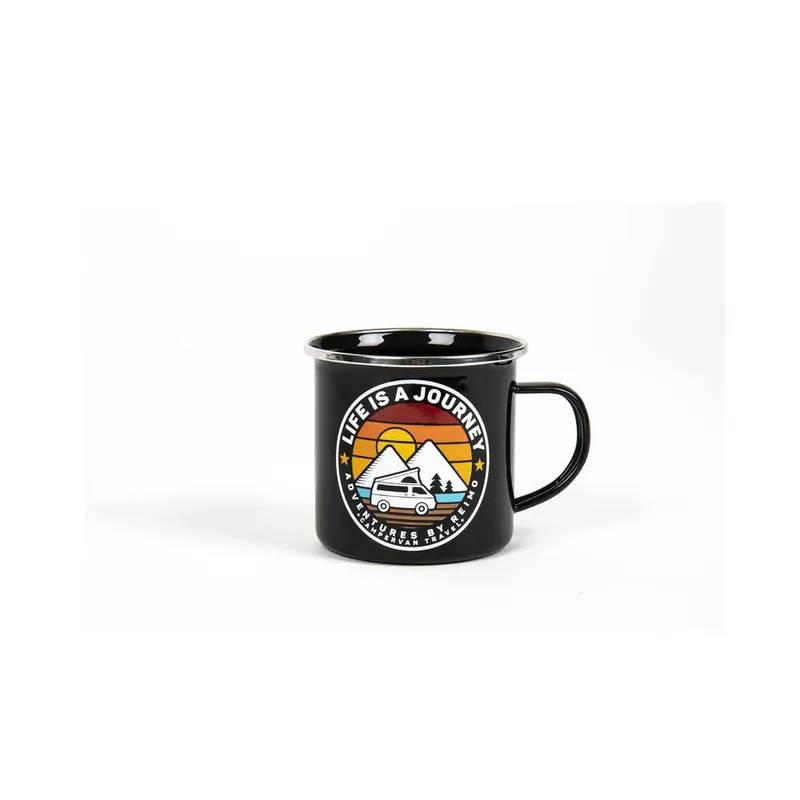 Camp4 Emaille-Tasse 350ml JOURNEY Letzte Chance