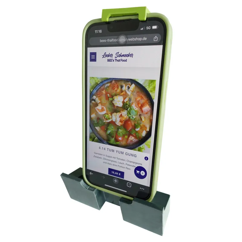 Meistverkauft purvario Handy & Tablet-Halter inkl. 2 Aufsätze