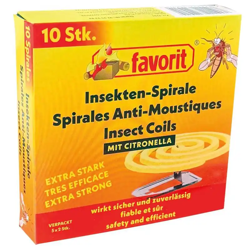 Favorit Moskitospirale Extrastark 10er Pack Must-Have