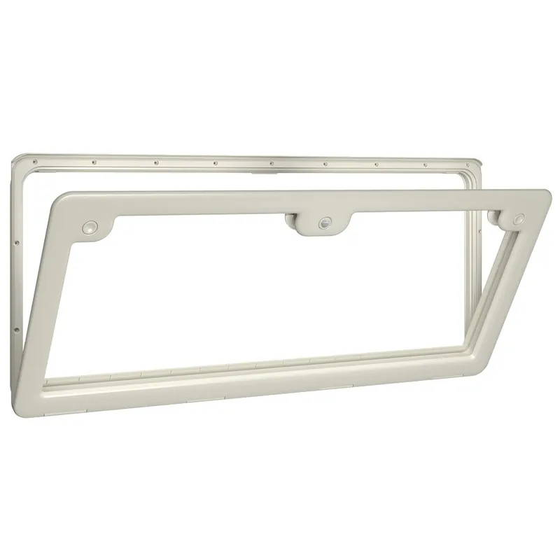 Thetford Serviceklappe Modell 6 - 997 x 419 mm, hellgrau Begrenztes Angebot